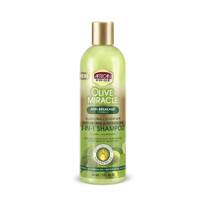 African Pride Olive Miracle 2 in 1 Shampoo & Conditioner