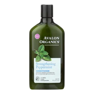 Avalon Organics Revitalizing Conditioner with Babassu Oil & Peppermint, 11 Fl Oz