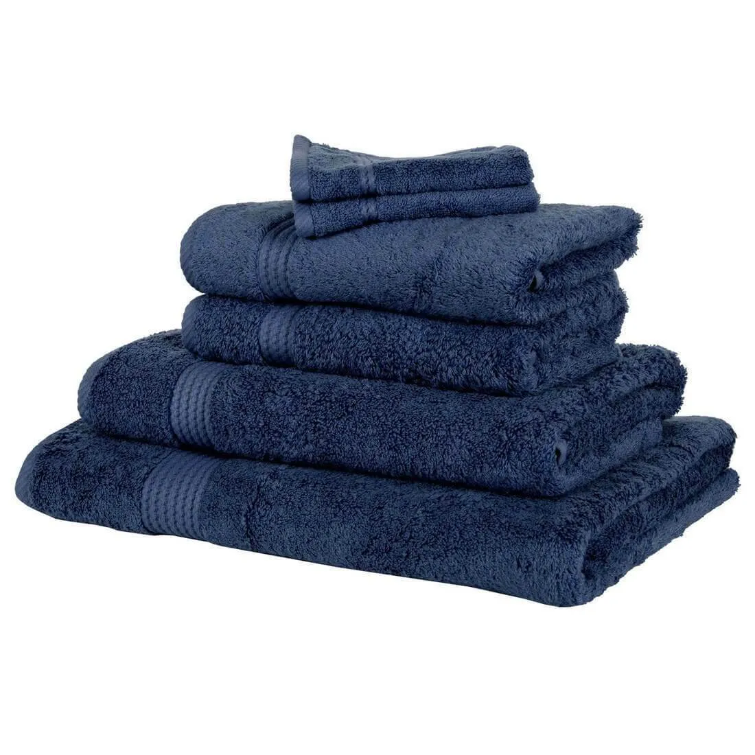 Bamboo Bliss Luxury 600gsm Bathroom Linen Range - Navy Blue