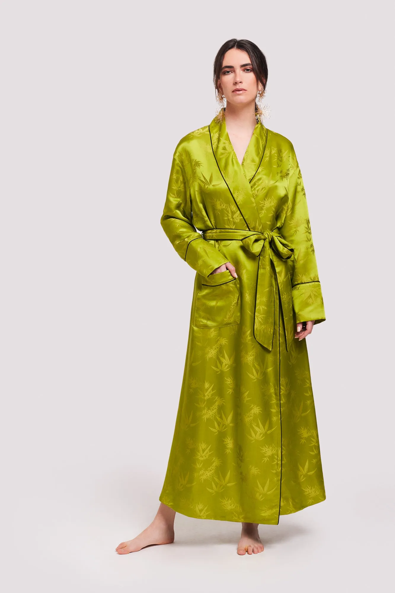 Bamboo Green Robe