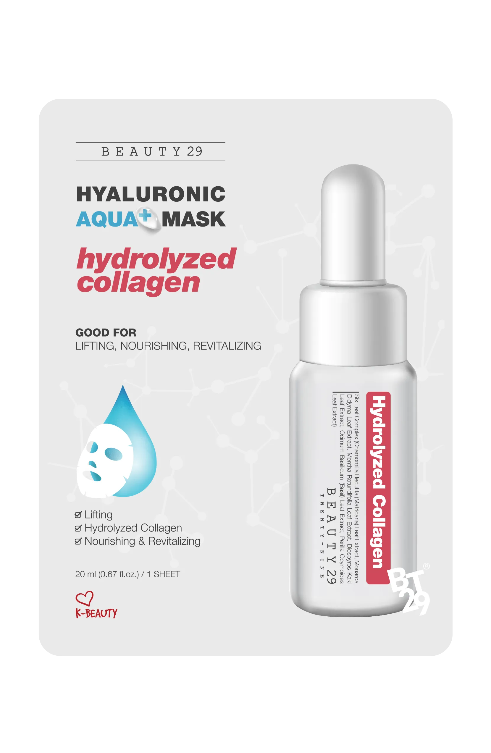 BEAUTY29 Hyaluronic Aqua  Mask