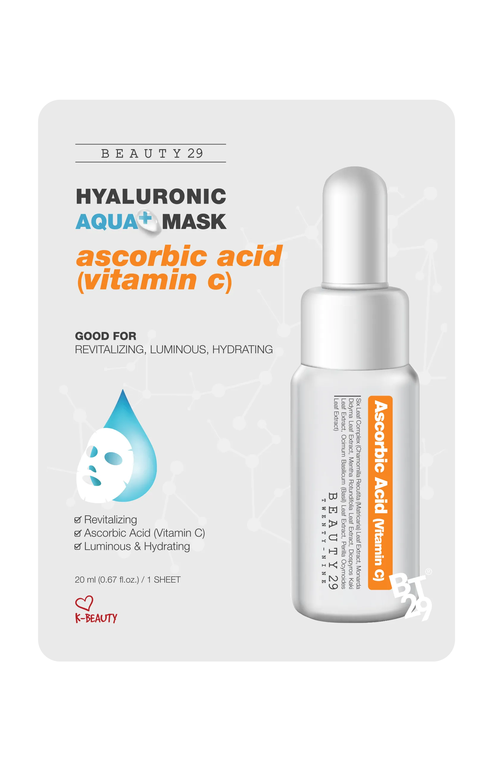 BEAUTY29 Hyaluronic Aqua  Mask