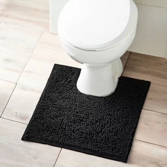 Black Noodle Pedestal Mat