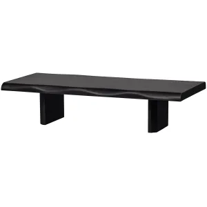 Cali Black Mango Wood Coffee Table