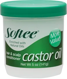 Castor Oil Hair & Scalp Conditioner by Softee