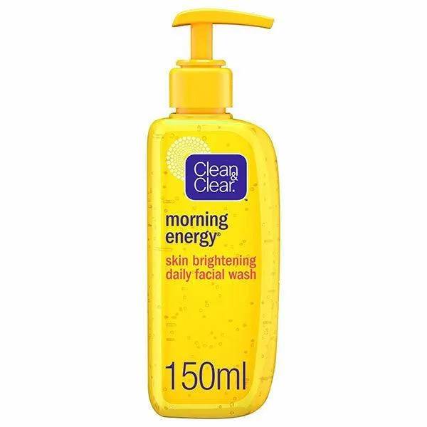 CLEAN & CLEAR MORNING ENERGY FACIAL WASH 150ML