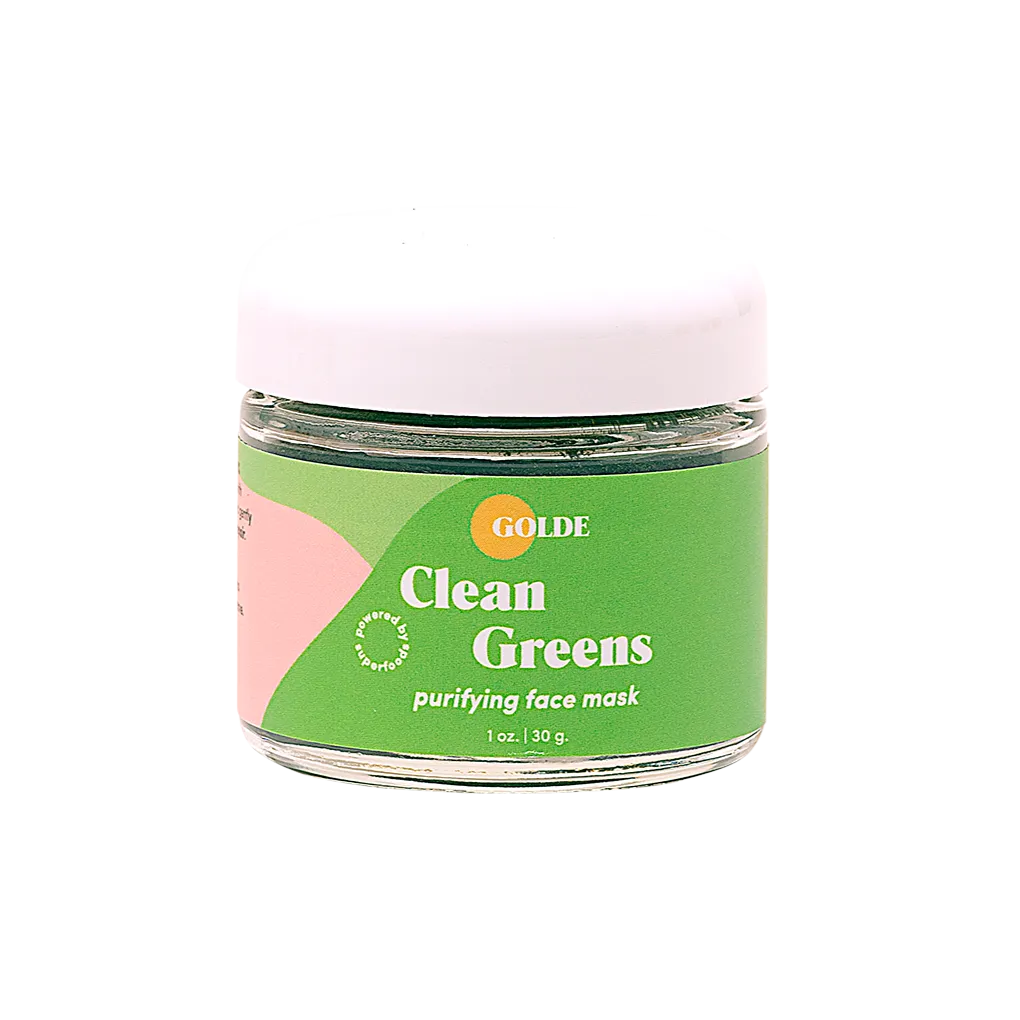 Clean Greens Face Mask