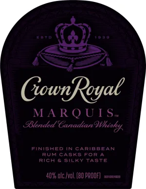 Crown Royal Marquis Blended Canadian Whisky Finished in Caribbean Rum Casks