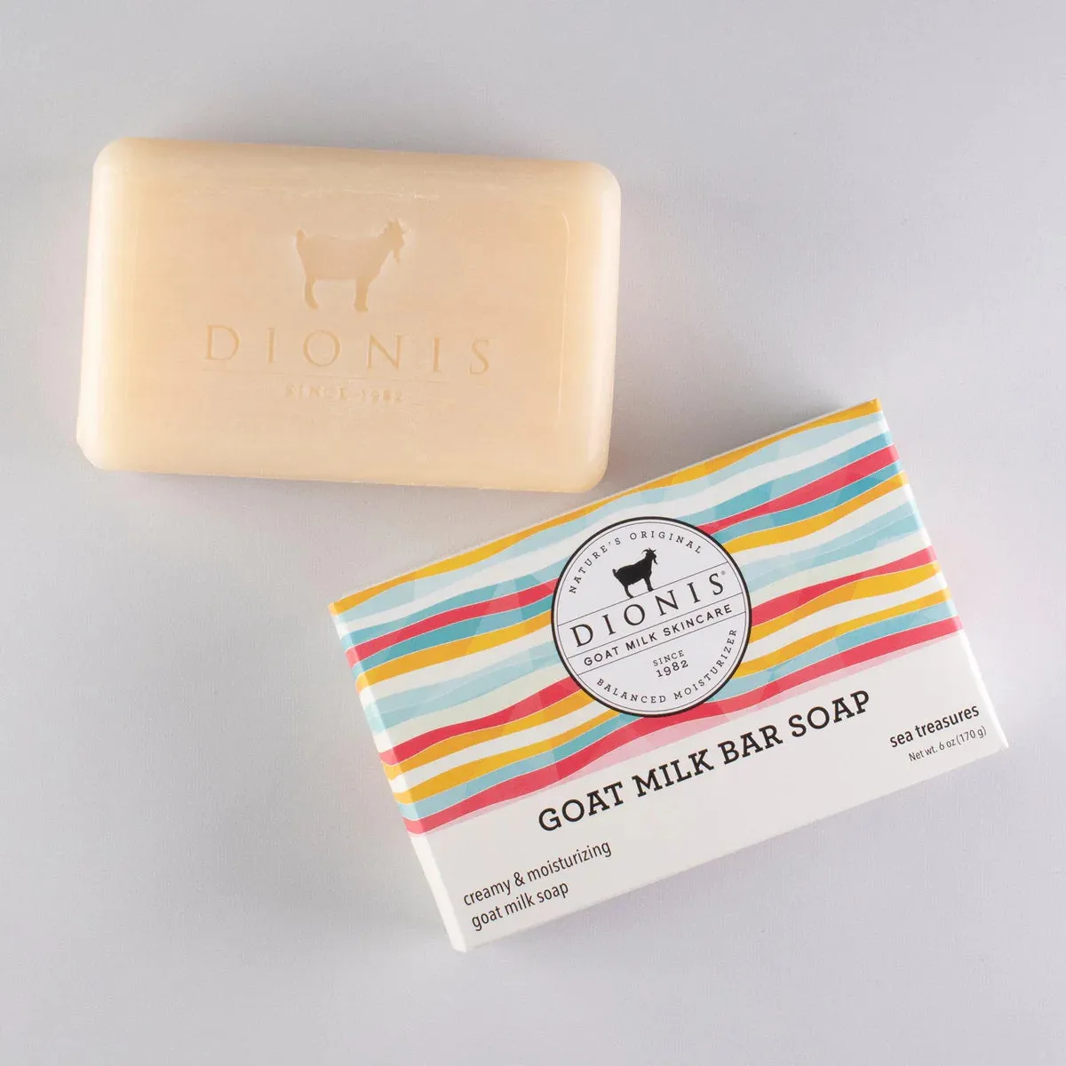 Dionis Goat Milk Bar Soap in Sea Treasures