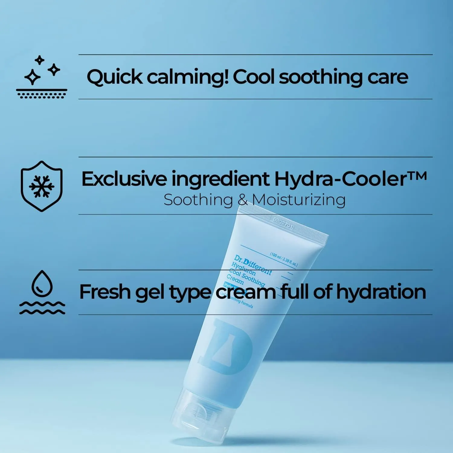 [Dr.Different] Hyaluron Cool Soothing Cream 100ml