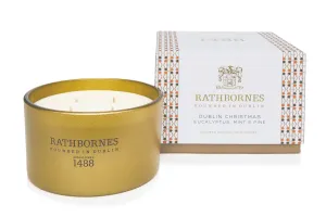 Dublin Christmas Scented Luxury Candle