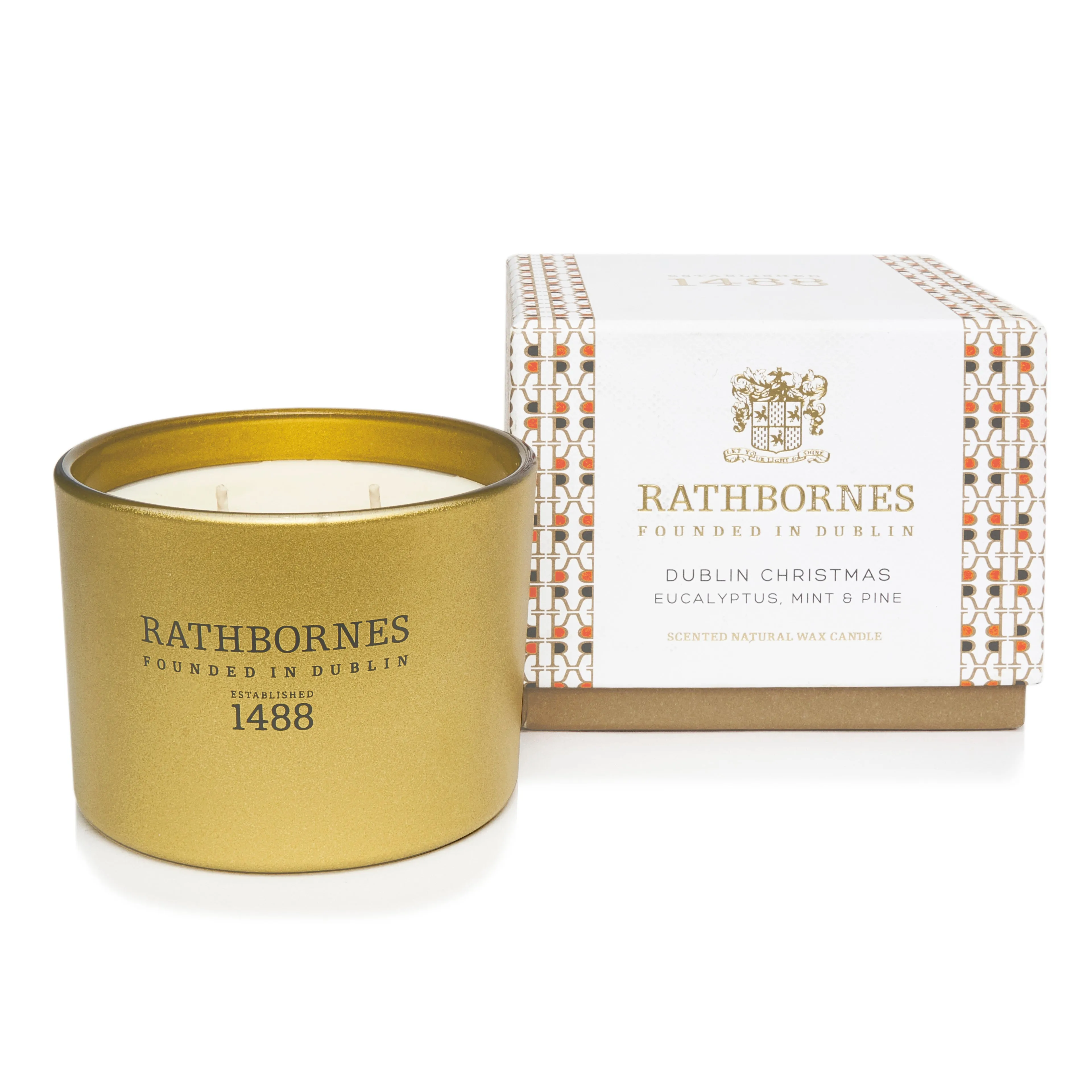 Dublin Christmas Scented Luxury Candle