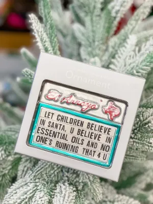 'Essential Oils' Ornament