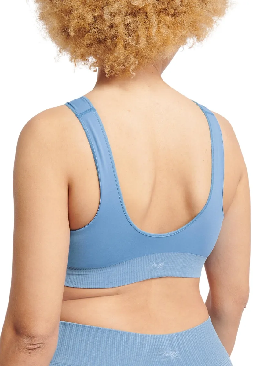 EVER Infused Camomile Top - Azura Blue