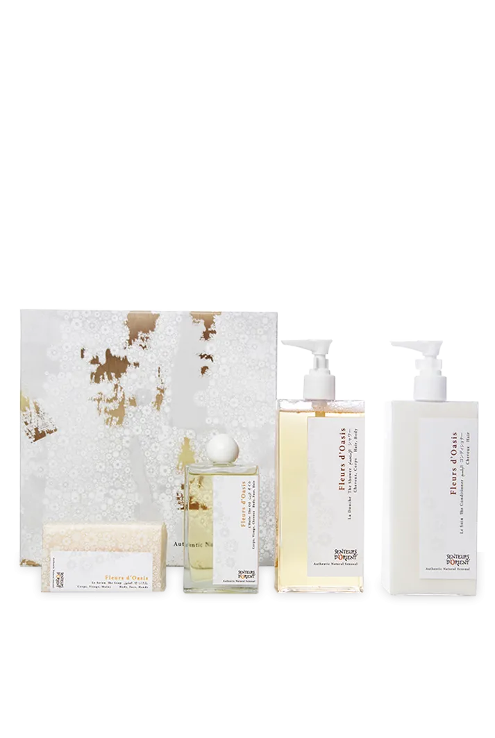 Fleurs d'Oasis Hair and Body Indulgent Gift Set