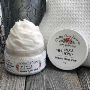 Foaming Sugar Scrub - Milk & Honey