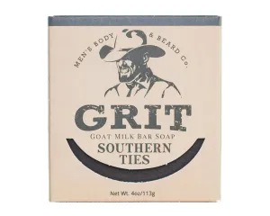 Grit "Southern Ties" Goat Milk Bar Soap- 4 oz.