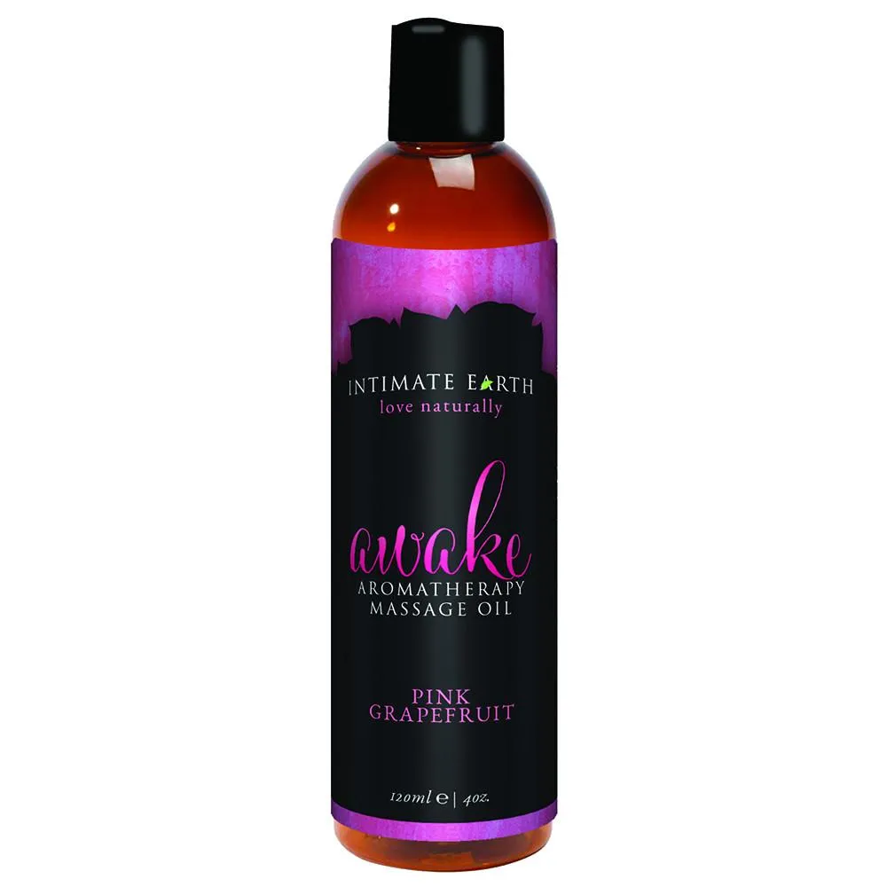 INTIMATE EARTH Awake Pink Grapefruit 120ml MASSAGE OIL