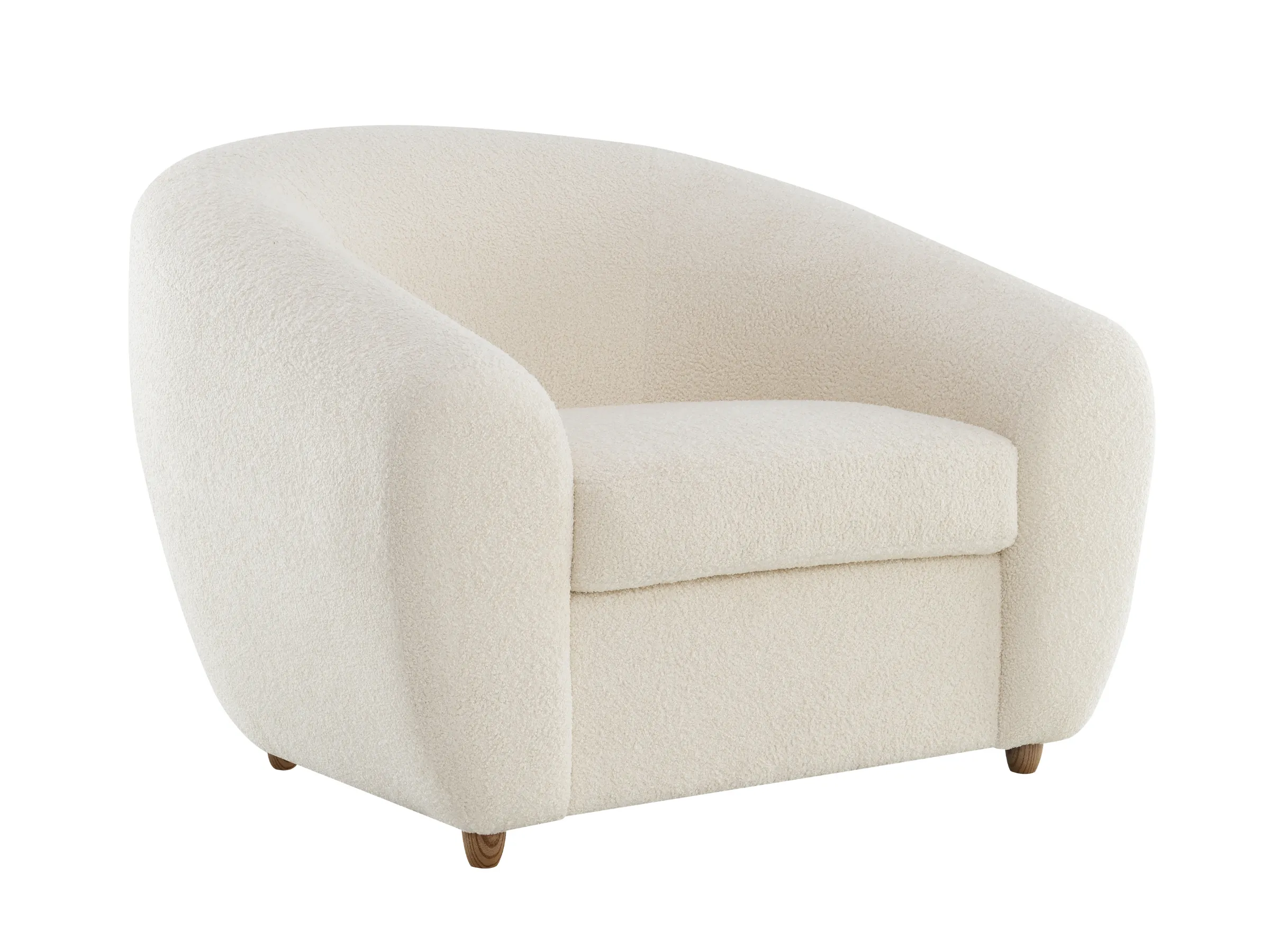 JoJo Fletcher Luciano Bouclé Fabric Chair