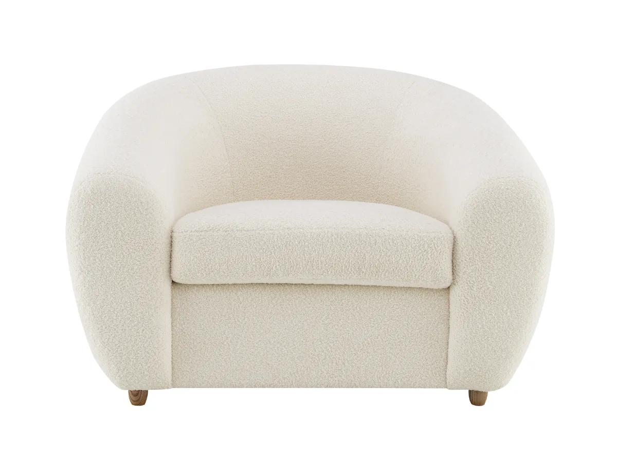 JoJo Fletcher Luciano Bouclé Fabric Chair