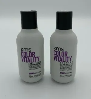 KMS Color Vitality Shampoo &  Conditioner Travel Size