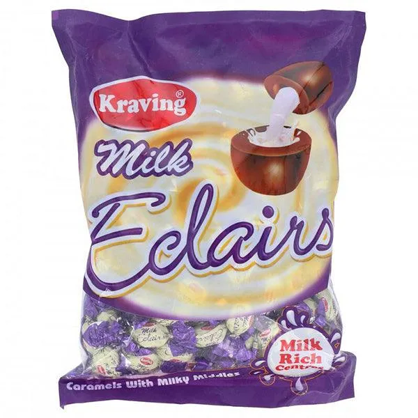 KRAVING MILK ECLAIRS TOFFEE 100G POUCH