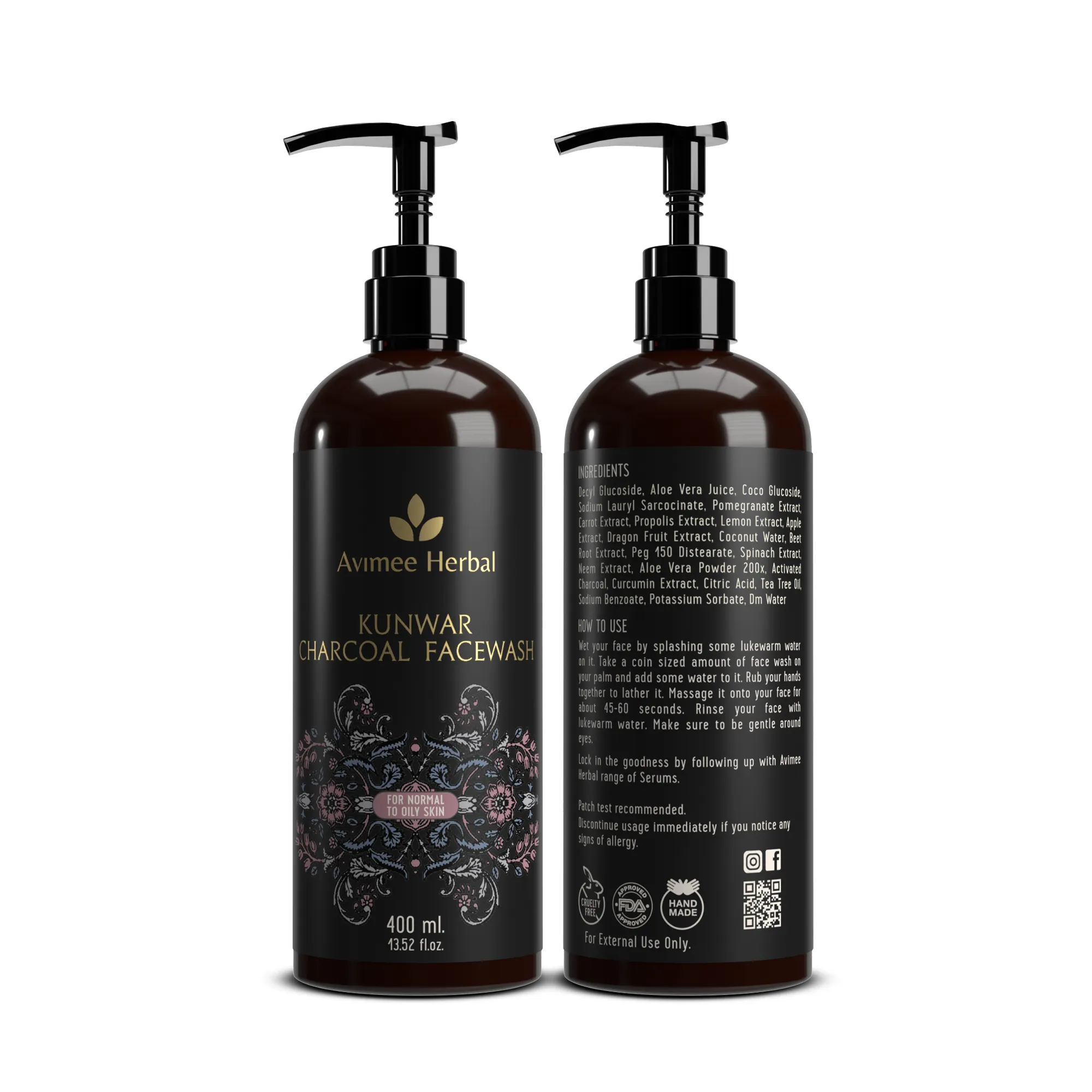 Kunwar Charcoal Facewash