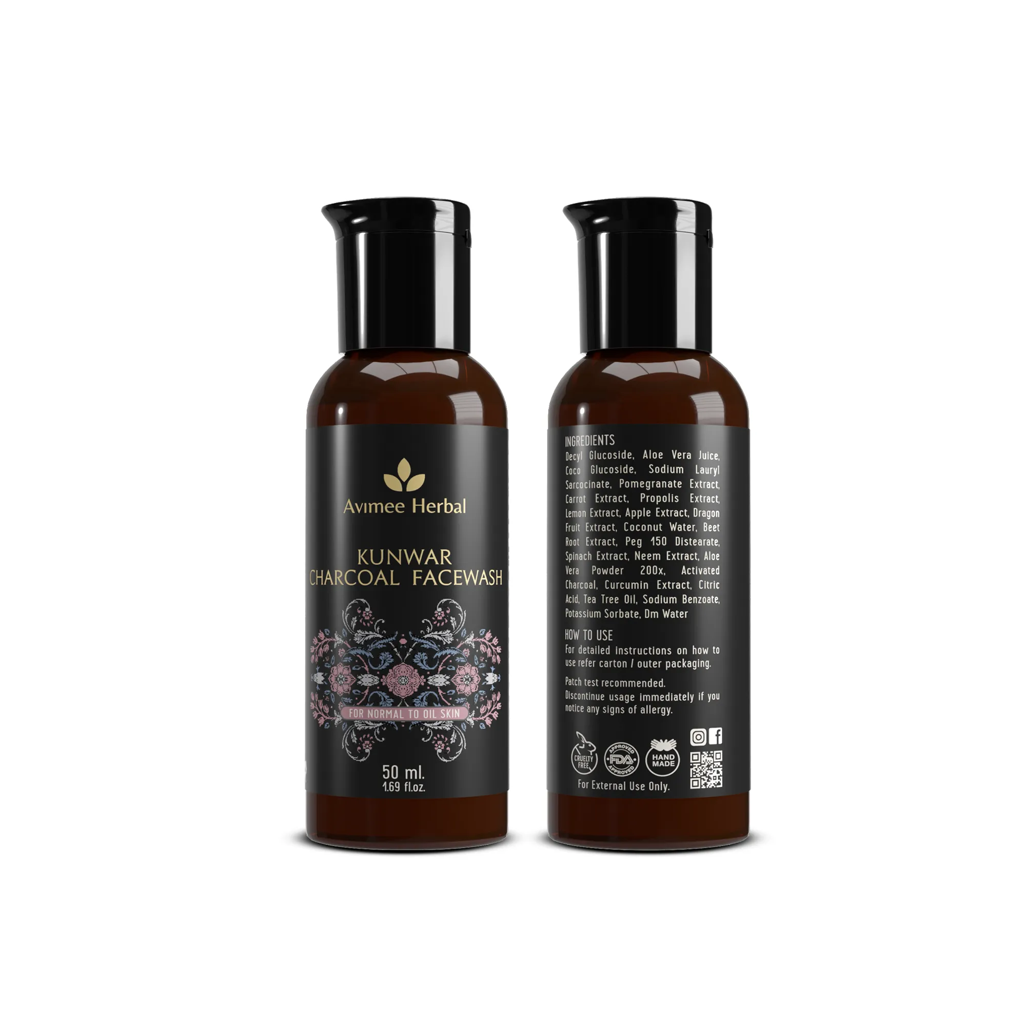 Kunwar Charcoal Facewash