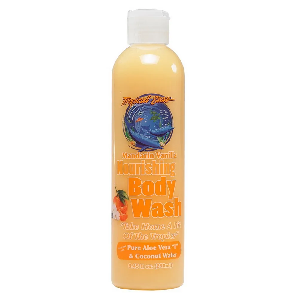 Land Shark Tropical Seas Mandarin Vanilla Nourishing Body Wash 8.45oz