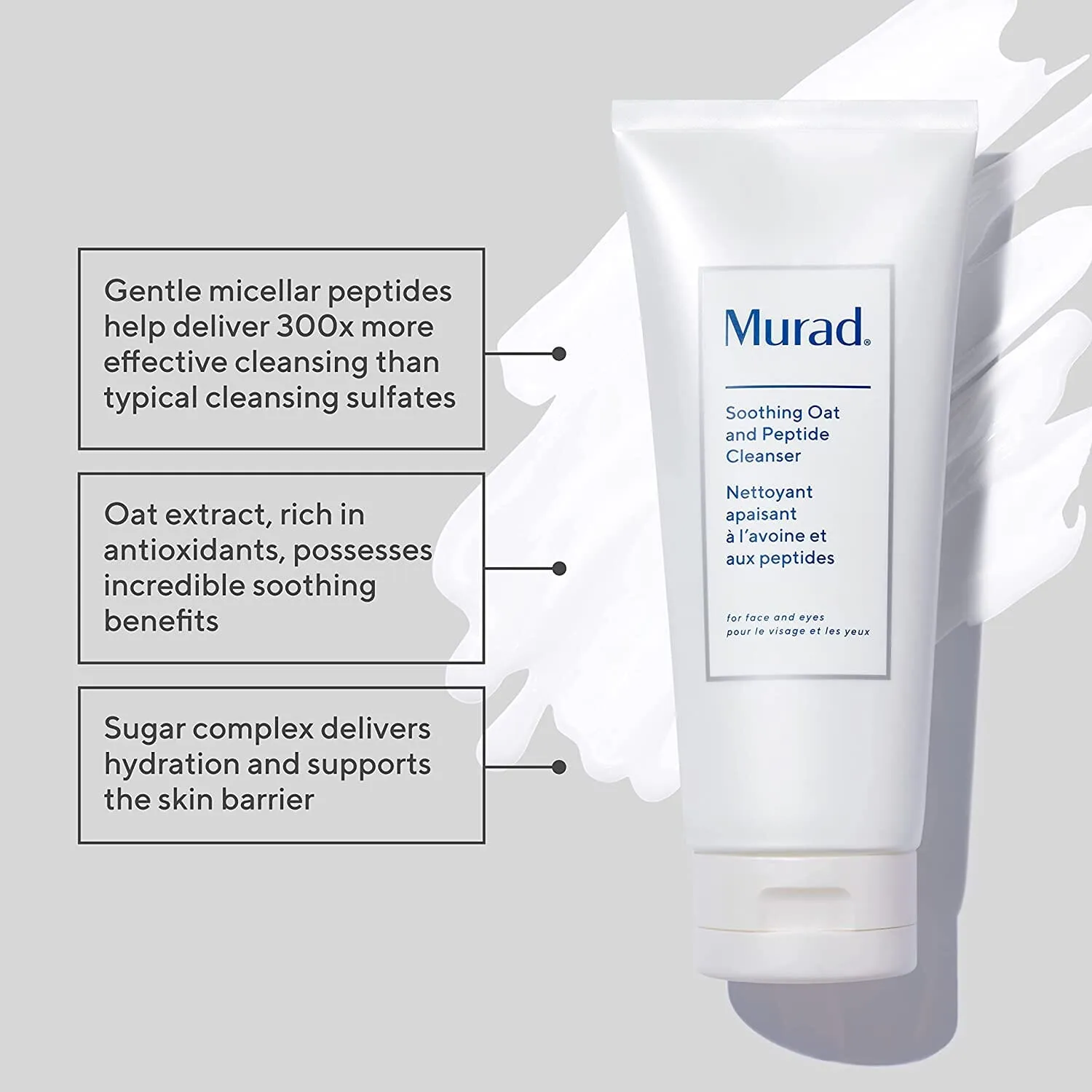 Murad Soothing Oat and Peptide Cleanser