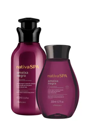 Nativa SPA Black Plum Body Lotion & Oil Set