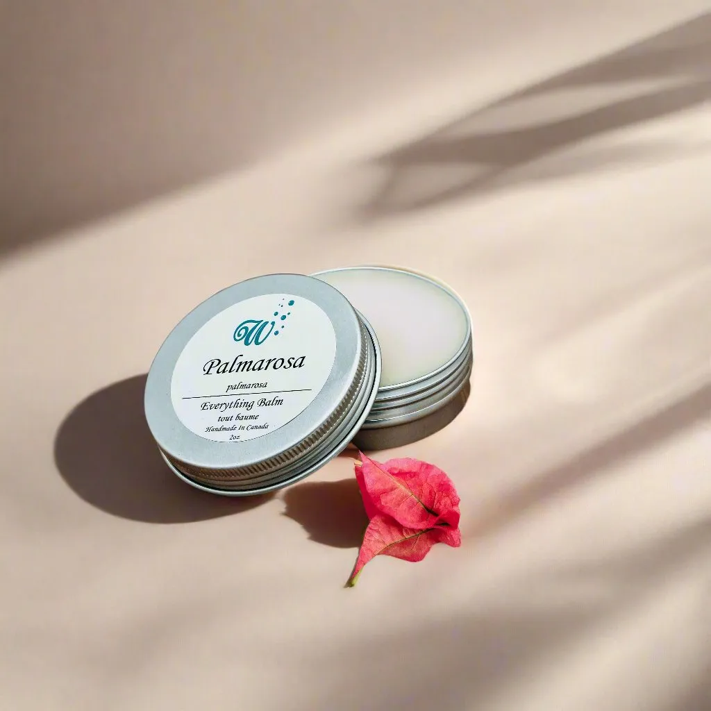 Palmarosa 100% Vegan Healing Balm – Soak Up the Self-Love You Deserve 💖🌿