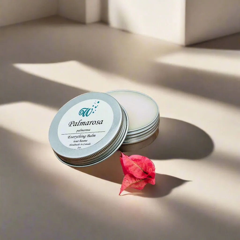 Palmarosa 100% Vegan Healing Balm – Soak Up the Self-Love You Deserve 💖🌿