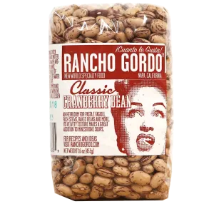 Rancho Gordo - 'Classic Cranberry' Heirloom Beans (16OZ)