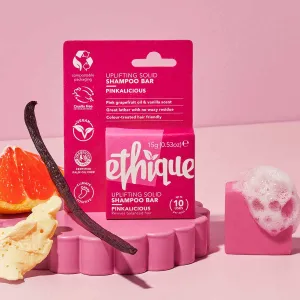 Reviving Shampoo Bar Mini for Balanced Hair: Pinkalicious