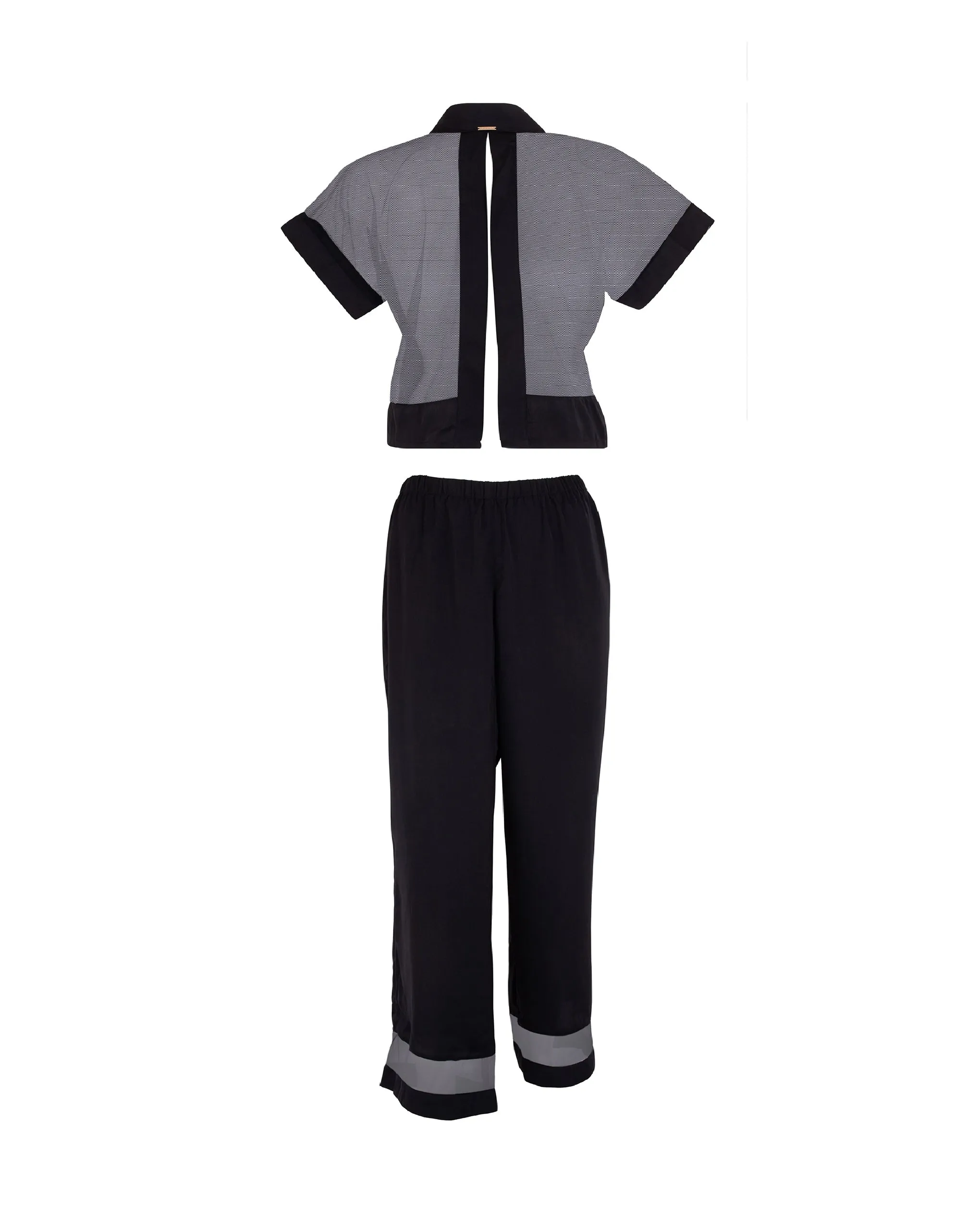 Richmond Long Pyjama Set Black