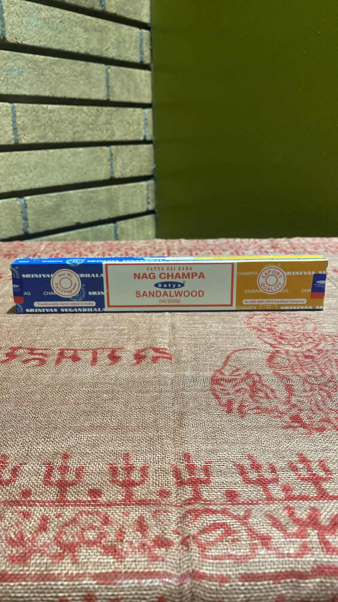 Satya Nag Champa & Sandalwood - 16 Gram Pack