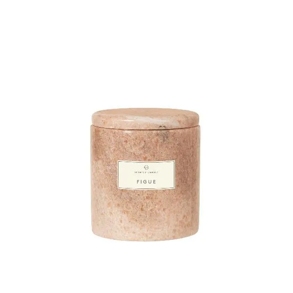 Scented Candle With Marble Container - Small