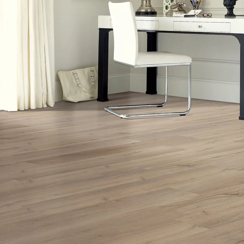 Shaw Floorte Pro Endura Plus Driftwood LVP/Metal/SPC Flooring, ArmourBead Finish Vinyl Flooring,  7" x 48" x 4.8mm Thickness (18.68SQ FT/ CTN)