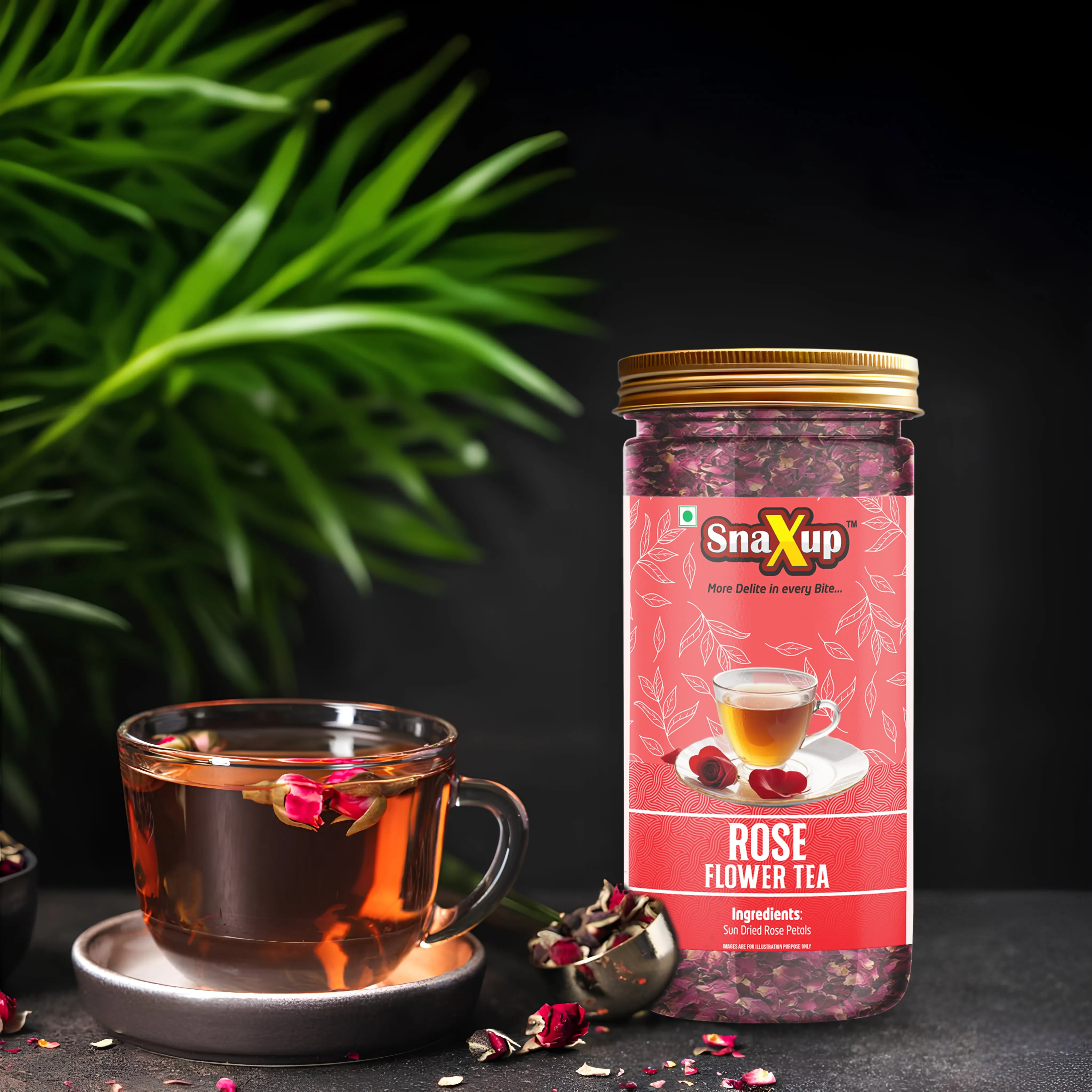 Snaxup Rose Flower Tea