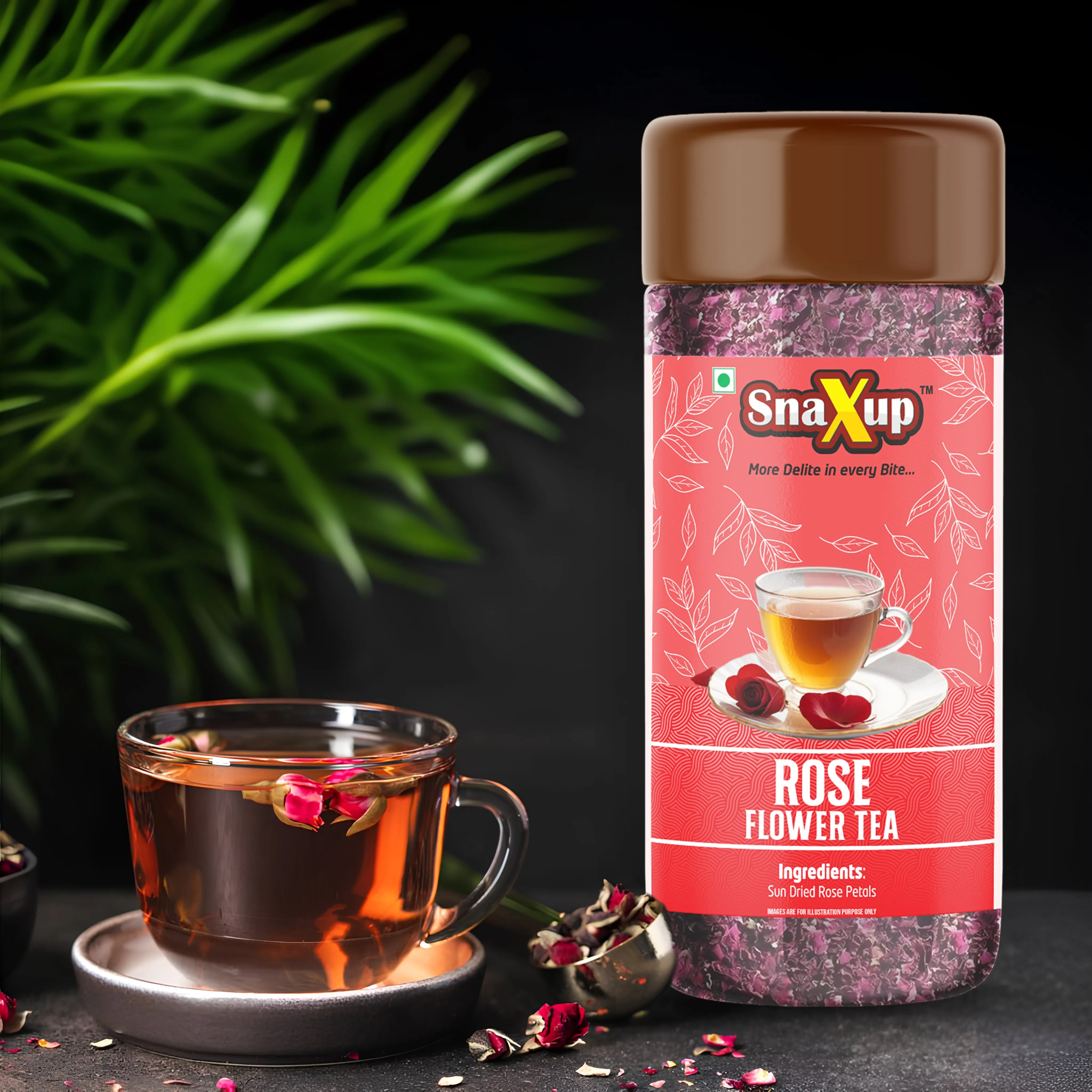 Snaxup Rose Flower Tea