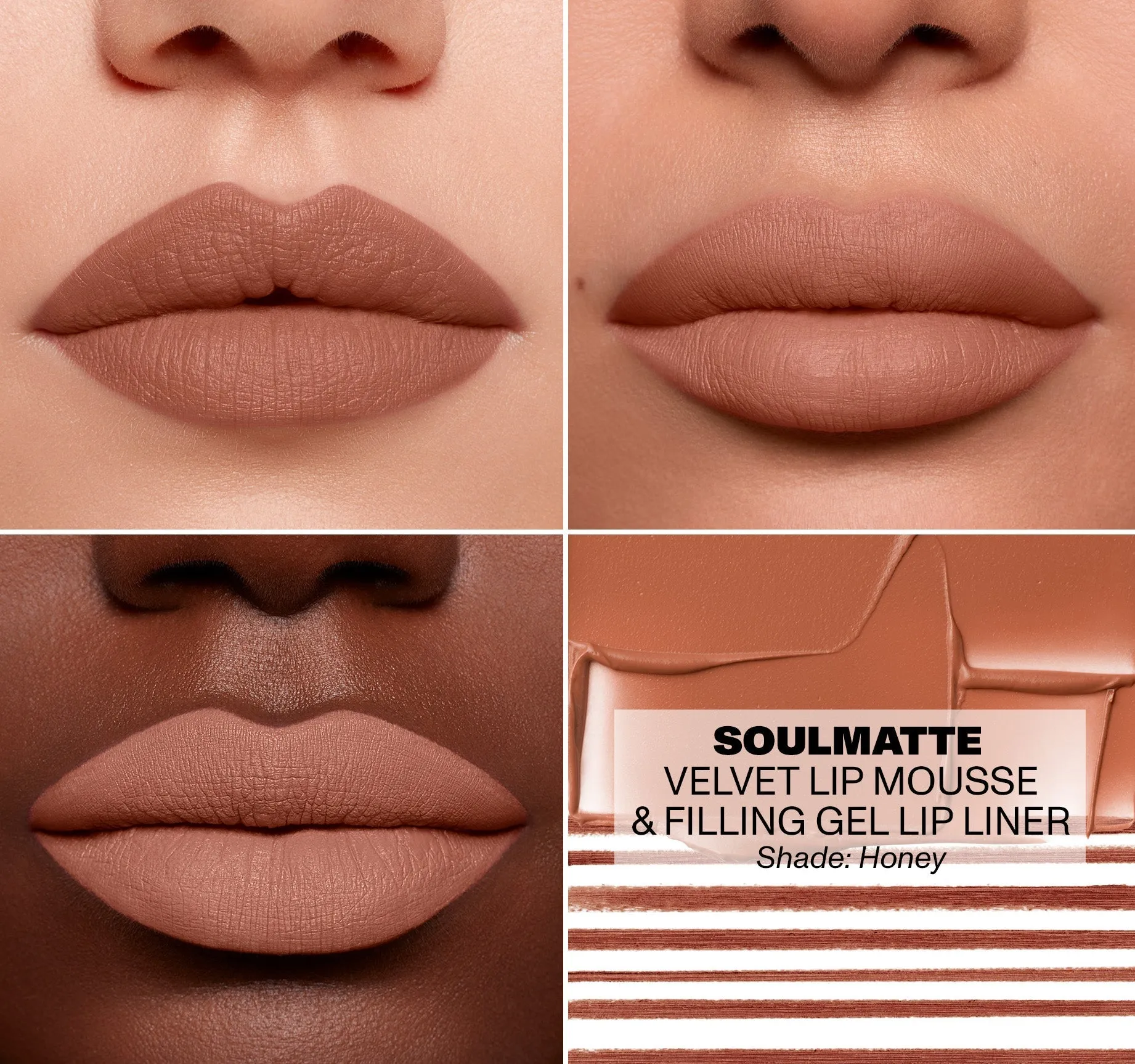 Soulmatte Velvet Lip Mousse - Honey