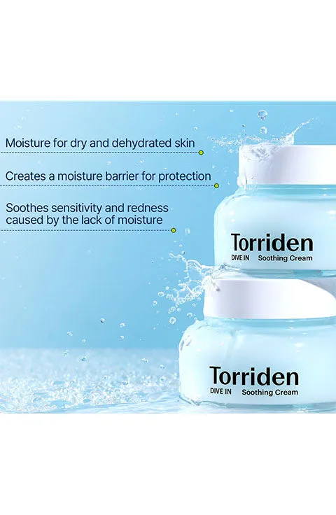 [TORRIDEN] DIVE-IN Hyaluronic Acid Soothing Cream (100mL/3.38 fl.oz)