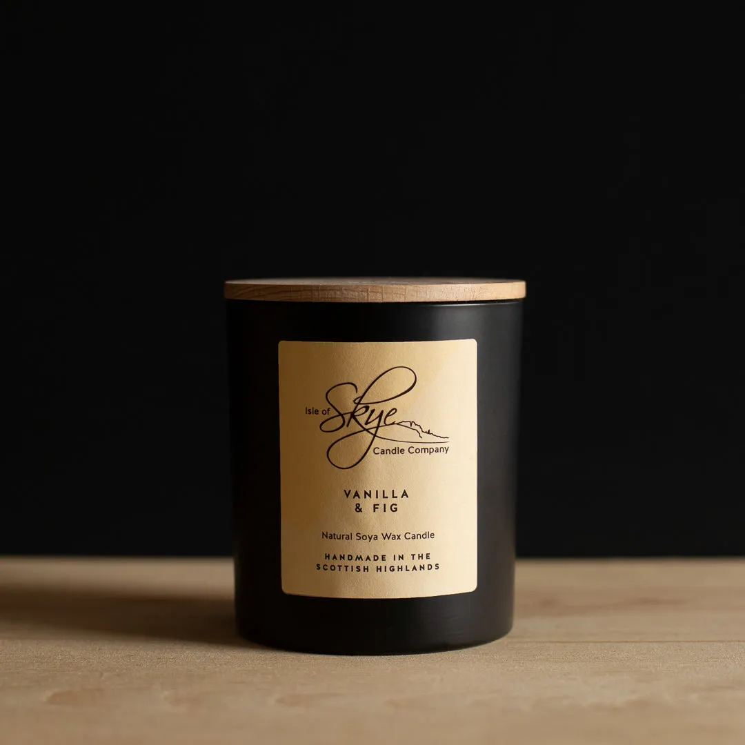 Vanilla & Fig Black Tumbler