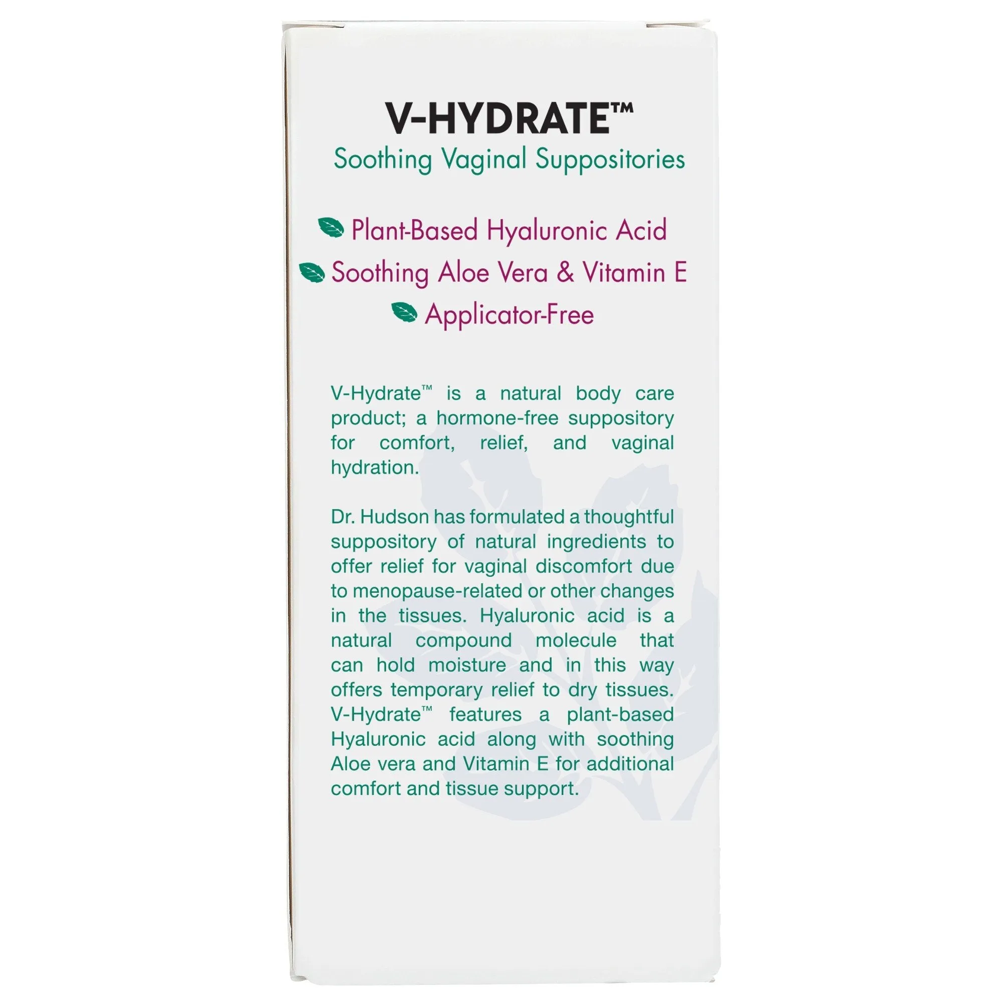 Vitanica V-Hydrate 24 Suppository