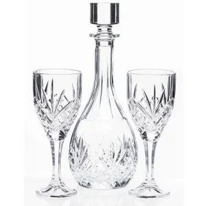 WINE DECANTER SET - 3 PIECE